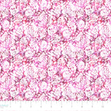 Daphne Collection-Textured Roses Wide Width 108"-Pink-White-100% Cotton 21231303W-03