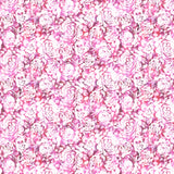 Daphne Collection-Textured Roses Wide Width 108"-Pink-White-100% Cotton 21231303W-03
