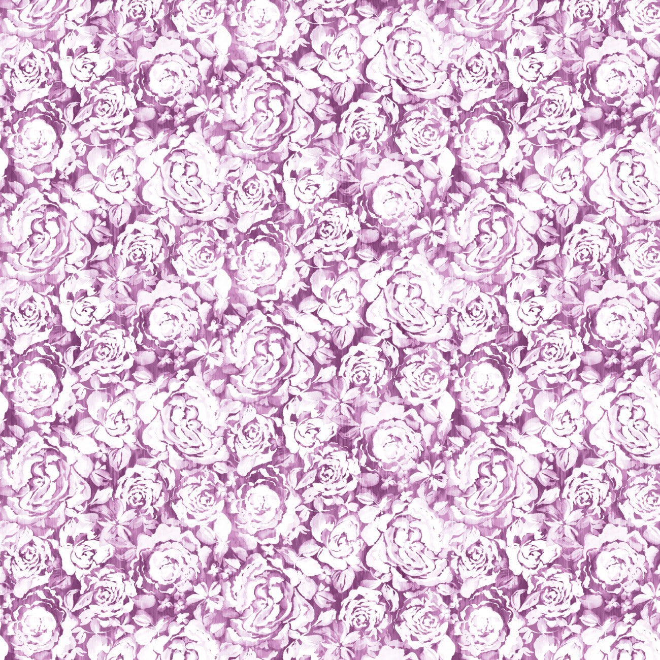 Daphne Collection-Textured Roses Wide Width 108"-Purple-White-100% Cotton 21231303W-04