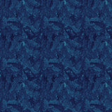 Rhapsody Collection-Leaves Wide Width 108"-Blue-100% Cotton 21240102W-02