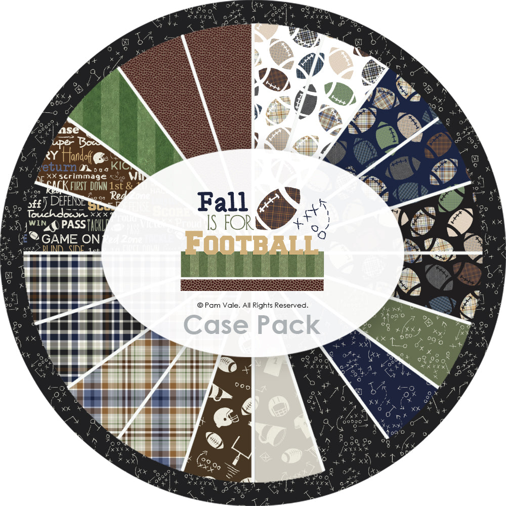 Fall is for Football Collection-Fall is for Football Collection Super Stack Case Pack (210 Yards)-Multi-100% Cotton 49230708SSCASE