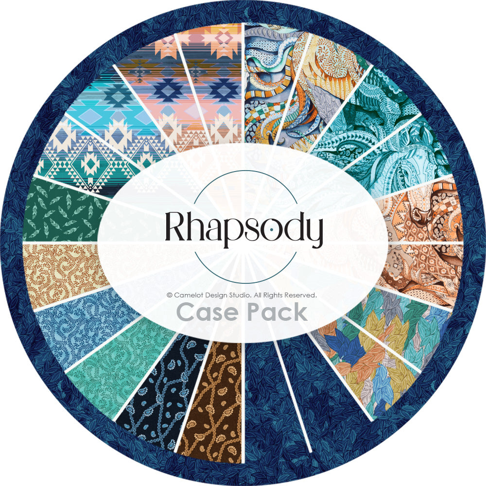 Rhapsody Collection-Rhapsody Collection Super Stack Case Pack (195 Yards)-Multi-100% Cotton 50230124SSCASE