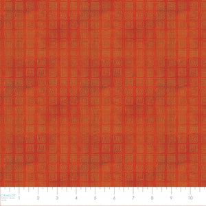 Aged Vineyard Collection-Trellis-100% Cotton-Red-55230508-03