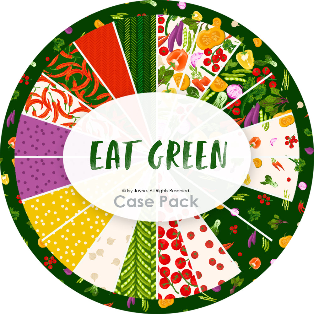Eat Green Collection-Eat Green Collection Super Stack Case Pack (210 Yards)-Multi-100% Cotton 58231009SSCASE
