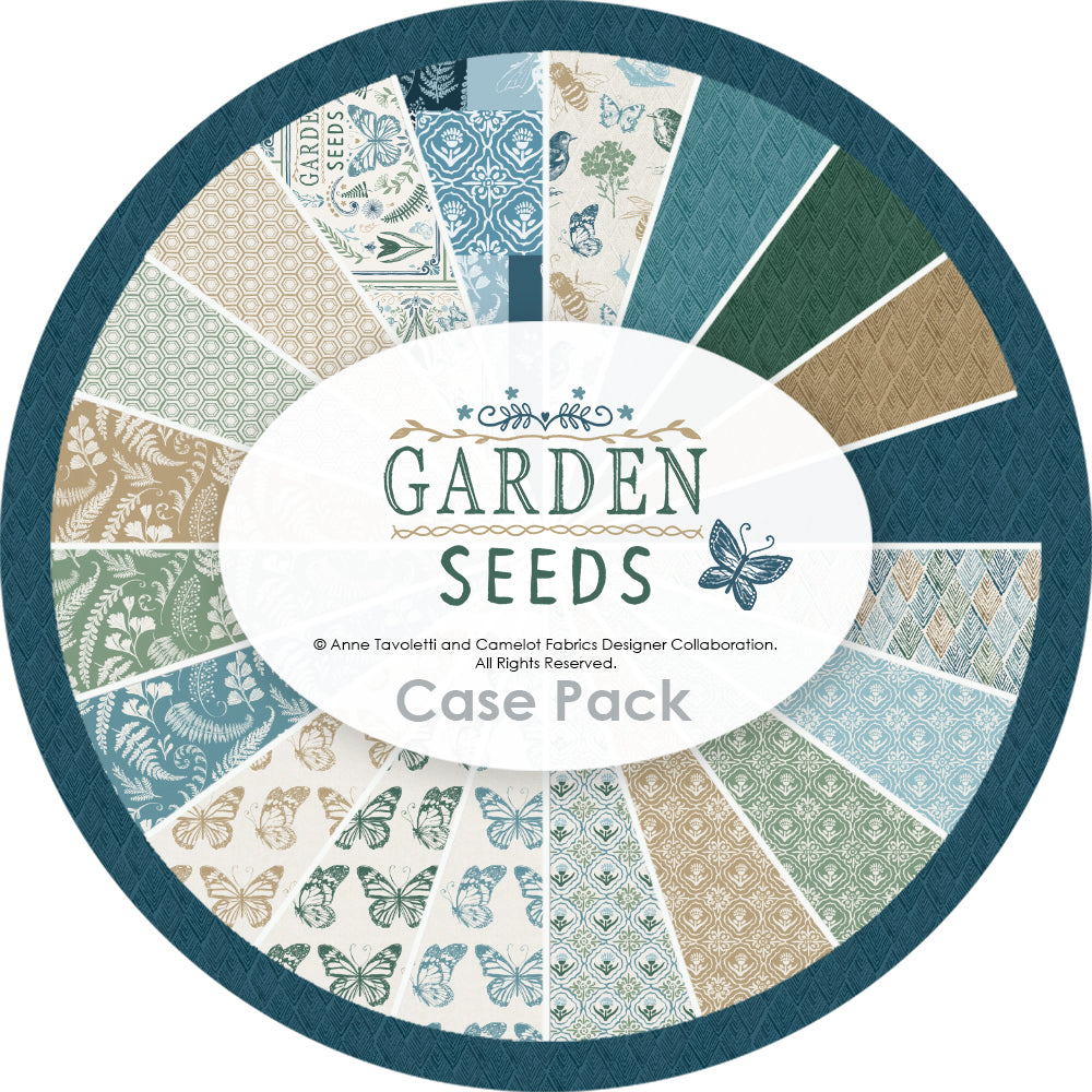 Garden Seeds Collection-Garden Seeds Collection Super Stack Case Pack (345 Yards)-Multi-100% Cotton 66230109SSCASE
