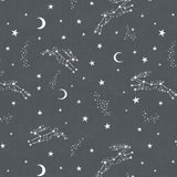 Bunny Dreams Collection-Hop Over the Moon-100% Cotton-Grey
