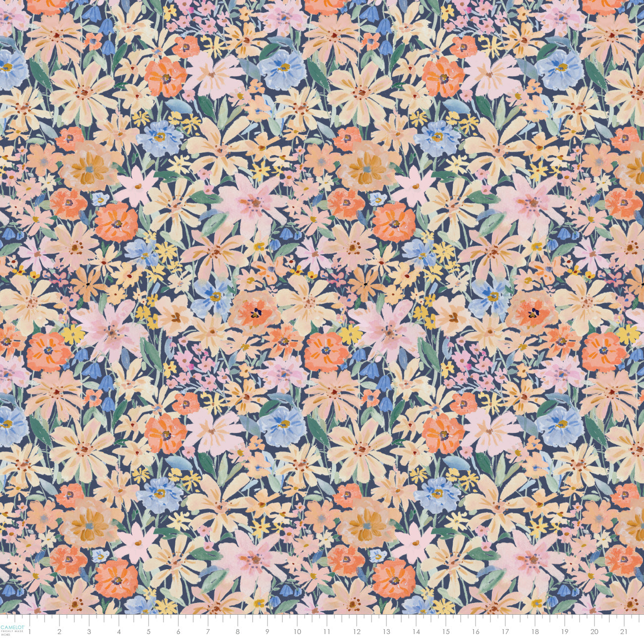 Flower House Collection-Pretty Party-Denim-100% Cotton 94230201-02
