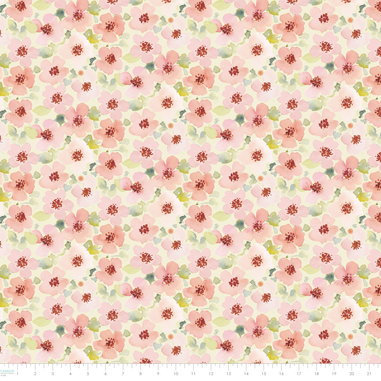 Flower House Collection-Spa-Cream-100% Cotton 94230202-01