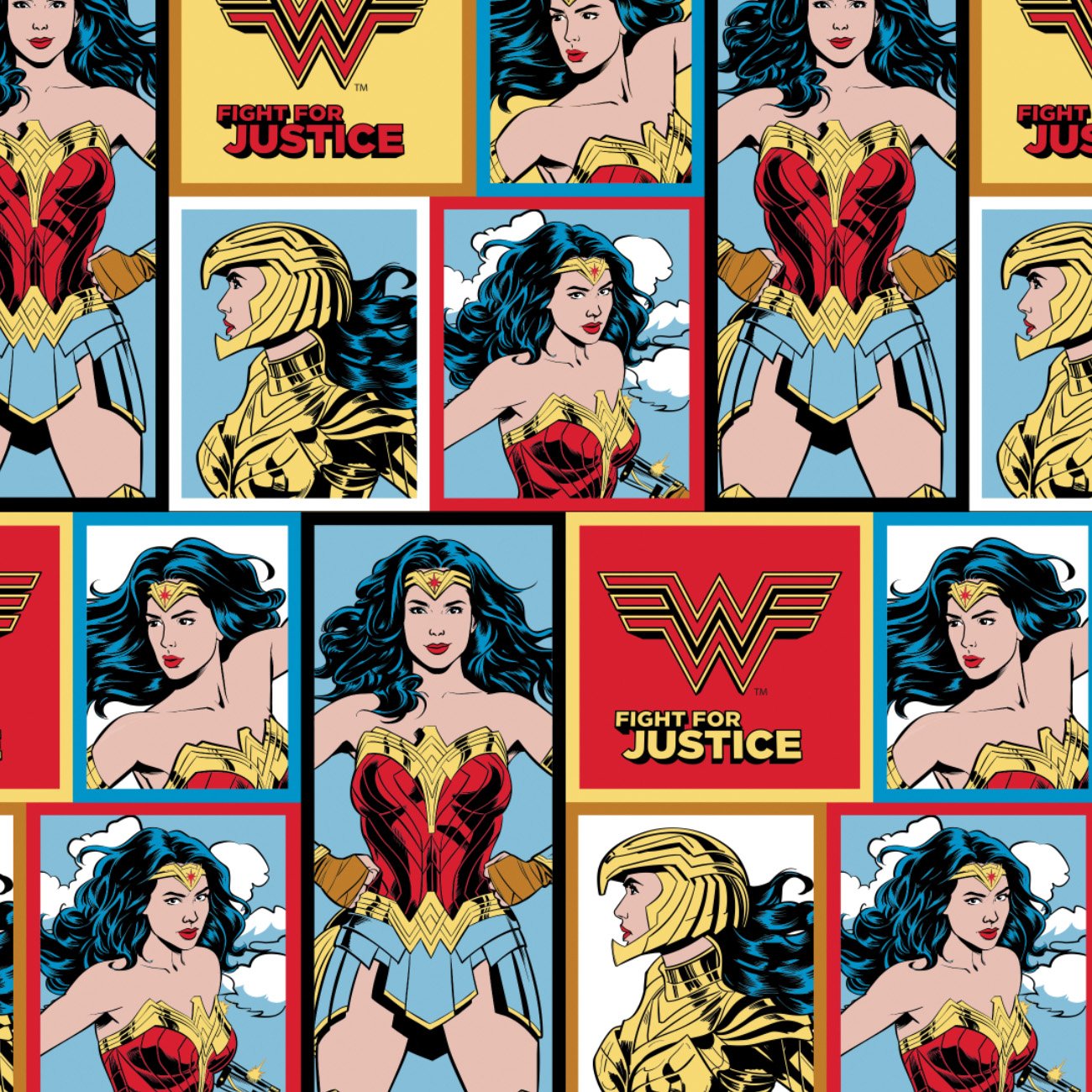 Wonder Woman WW84 Blocks by DC Comics - Multi