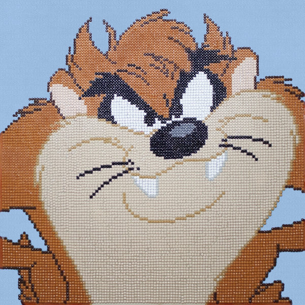 Camelot Dots Looney Tasmanian Devil Diamond Painting Kit – Camelot