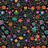 Collection 49 Design SS26-Offrande en Perles-Noir-12260103-05