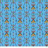 49 Design SS26 Collection-Sentinel of the Plains-Blue-Quilting Cotton-12260105-02