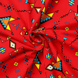 49 Design SS26 Collection-Sentinel of the Plains-Red-Quilting Cotton-12260105-03