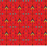 49 Design SS26 Collection-Sentinel of the Plains-Red-Quilting Cotton-12260105-03