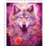 Daphne Collection-Serenity Wolf Panel-Multi-100% Cotton 14240101P-01