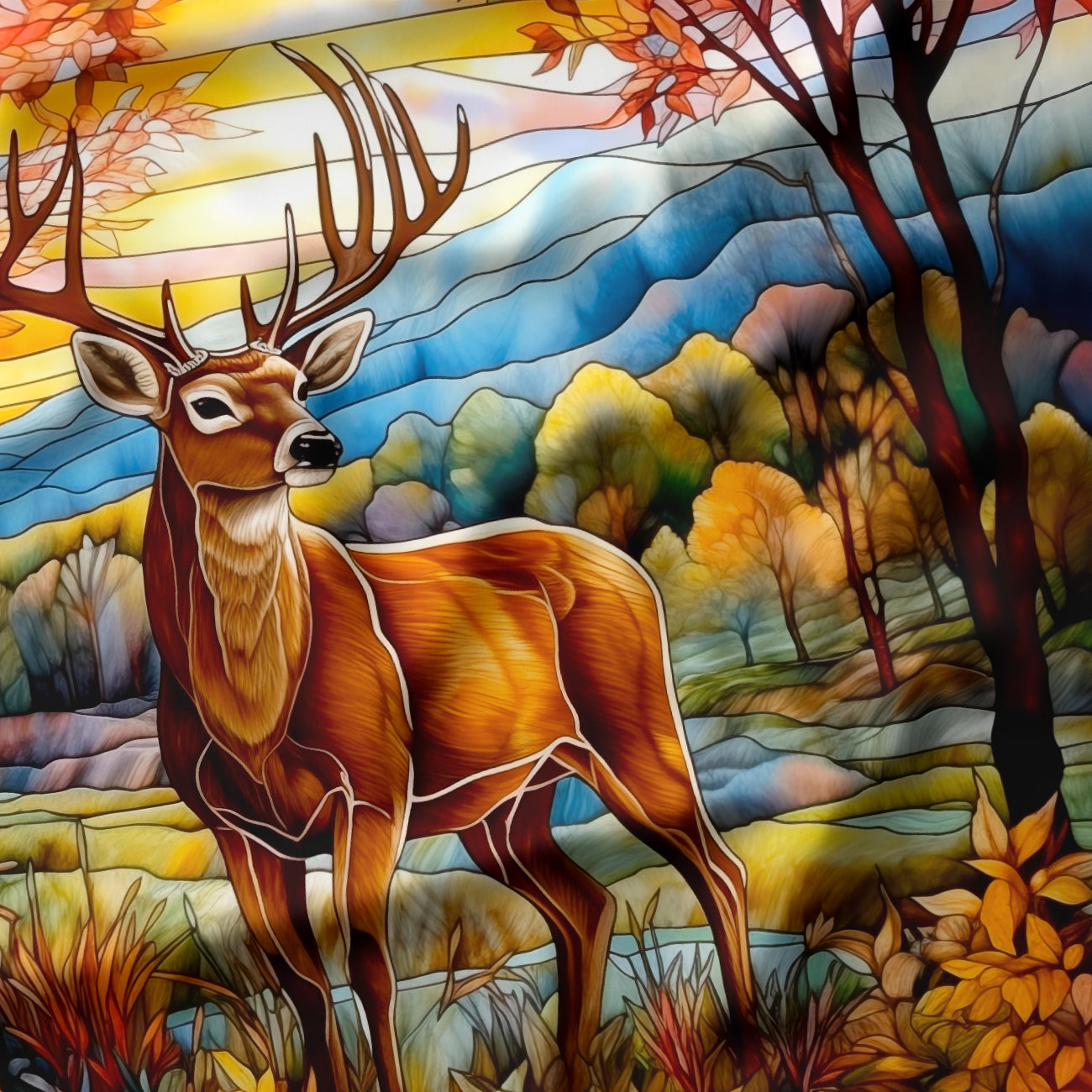 Wanderer of the Woods Collection-Wanderer of the Woods Panel-Multi-100% Cotton-14250101P-01