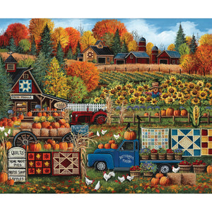 Pumpkin Patch Panel-Multi-100% Cotton-14250201P-01