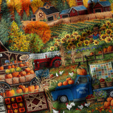 Pumpkin Patch Panel-Multi-100% Cotton-14250201P-01