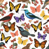 Stamp Collector Collection-A Study of Flight-Quilting Cotton- White-14250302-01
