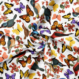Stamp Collector Collection-A Study of Flight-Quilting Cotton- White-14250302-01