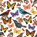 Stamp Collector Collection-A Study of Flight-Quilting Cotton- White-14250302-01