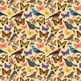 Stamp Collector Collection-A Study of Flight-Quilting Cotton- Yellow -14250302-03