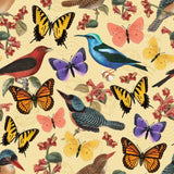 Stamp Collector Collection-A Study of Flight-Quilting Cotton- Yellow -14250302-03