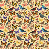 Stamp Collector Collection-A Study of Flight-Quilting Cotton- Yellow -14250302-03