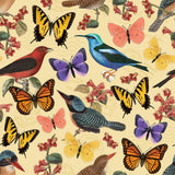 Stamp Collector Collection-A Study of Flight-Quilting Cotton- Yellow -14250302-03
