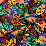Collection Collectionneur de Timbres-Collage de Papillons-Multi-Coton-14250303-01