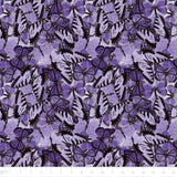 Collection Collectionneur de Timbres-Collage de Papillons-Mauve-Coton-14250303-03