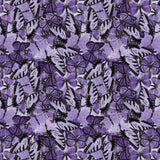 Collection Collectionneur de Timbres-Collage de Papillons-Mauve-Coton-14250303-03