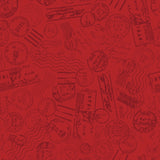 Collection Collectionneur de Timbres-Cachets Postaux-Rouge-Coton-14250304-03