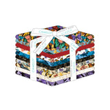 Collection Collectionneur de Timbres Lot de Tissus Fat Quarter (10 pièces)-Multi-Fat Quarter Bundle-14250304FQB