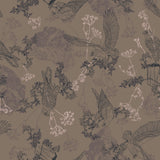Collection Nid d'Aigle-Dessins d'Aigle-Taupe Foncé-Coton-14250402-01