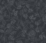 Eagle's Nest Collection-Rose Sketches-Quilting Cotton- Black -14250403-02