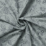 Eagle's Nest Collection-Rose Sketches-Quilting Cotton-Grey -14250403-03