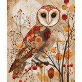 Autumn Owl Collection-Autumn Owl Collection-Autumn Owl Panel 36" x 43.5"-Multi-100% Cotton-14260201P-01