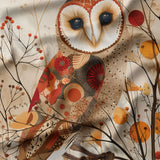 Autumn Owl Collection-Autumn Owl Collection-Autumn Owl Panel 36" x 43.5"-Multi-100% Cotton-14260201P-01