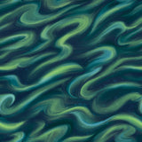 Borealis Collection-Aurora Borealis Teal-100% Cotton-14260304-01