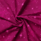 Borealis Collection-Night Sky-Magenta-100% Cotton-14260306-03