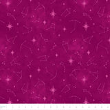 Borealis Collection-Night Sky-Magenta-100% Cotton-14260306-03