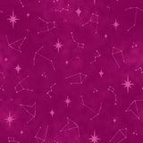 Borealis Collection-Night Sky-Magenta-100% Cotton-14260306-03