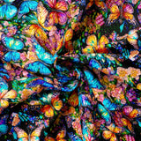 Gigi in the Garden Collection-Stained Glass Butterflies-Multi-Quilting Fabrics-16240101-01