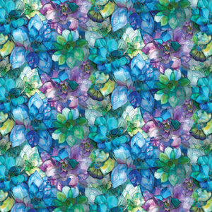 Gigi in the Garden Collection-Stained Glass Succulents-Multi-Quilting Fabrics-16240106-01