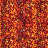 Sonny in the Sunflowers Collection-Stained Glass Petals-Orange-100% Cotton-16240202-03