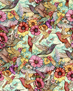 Flight of Beauty Collection-Hummingbird Harmony-Multi-16240401-01