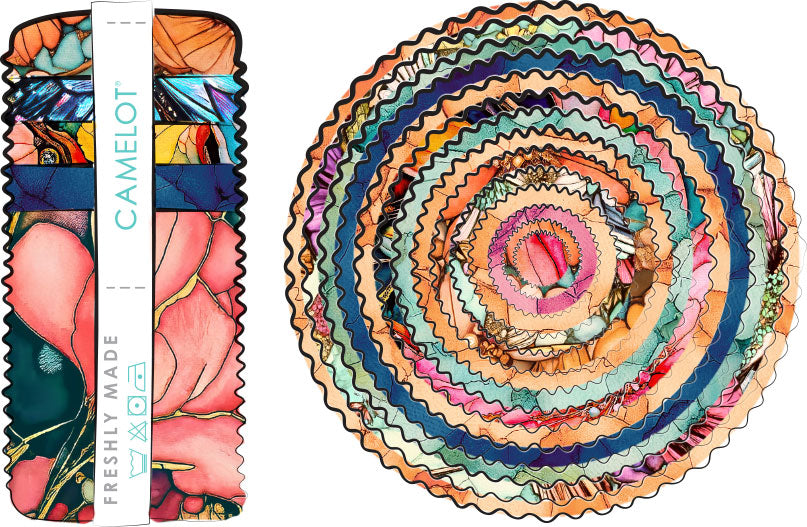 Collection Envol de la Beauté Précoupé Languettes 2 1/2" (40 pièces)-16240406STR-Multi