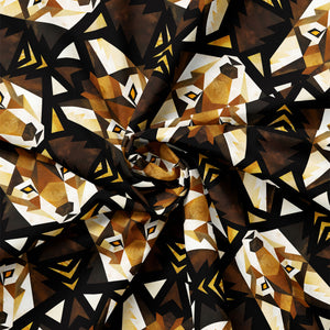 Twilight Pack Collection-Wolf Face-Black-100% Cotton-16250102-02
