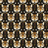 Twilight Pack Collection-Wolf Face-Black-100% Cotton-16250102-02